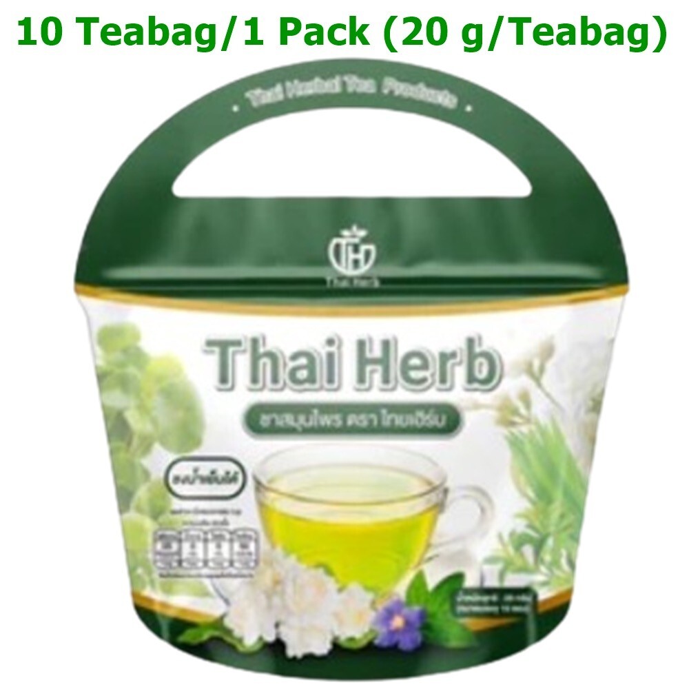 8X Thai Herbal Tea Extracted 10 Types Relax Fressh Body Health Good No Sugar 10