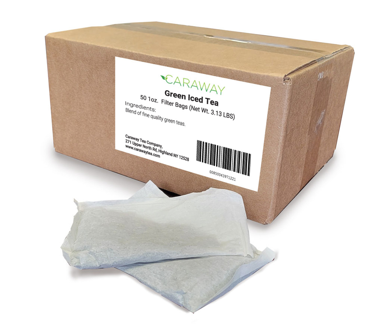 Green Tea Iced Tea – 50ct 1 gallon brew