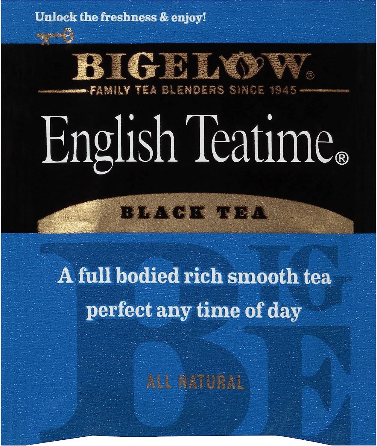 Bigelow English Teatime Black Tea – 20 tea bags
