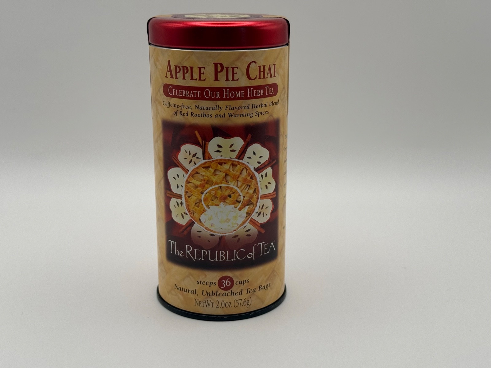 The Republic of Tea, Apple Pie Chai Caffeine – Free