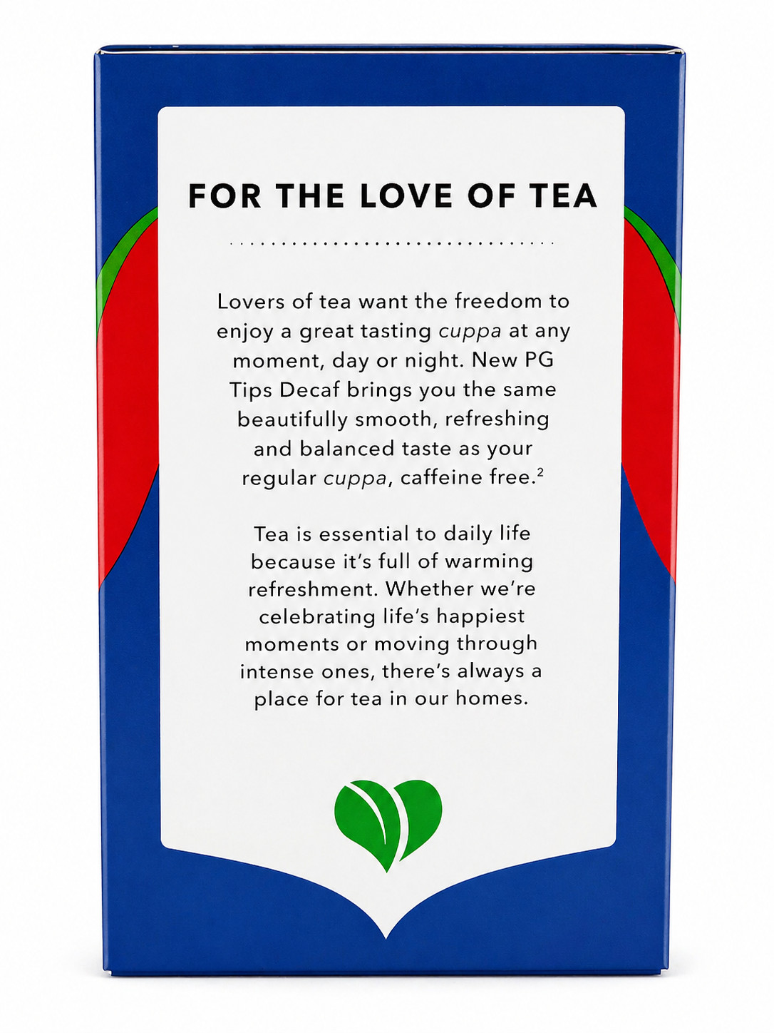 PG Tips Decaf Black Tea Bags 140 Count (2 x 70) 406g Smooth British Tea