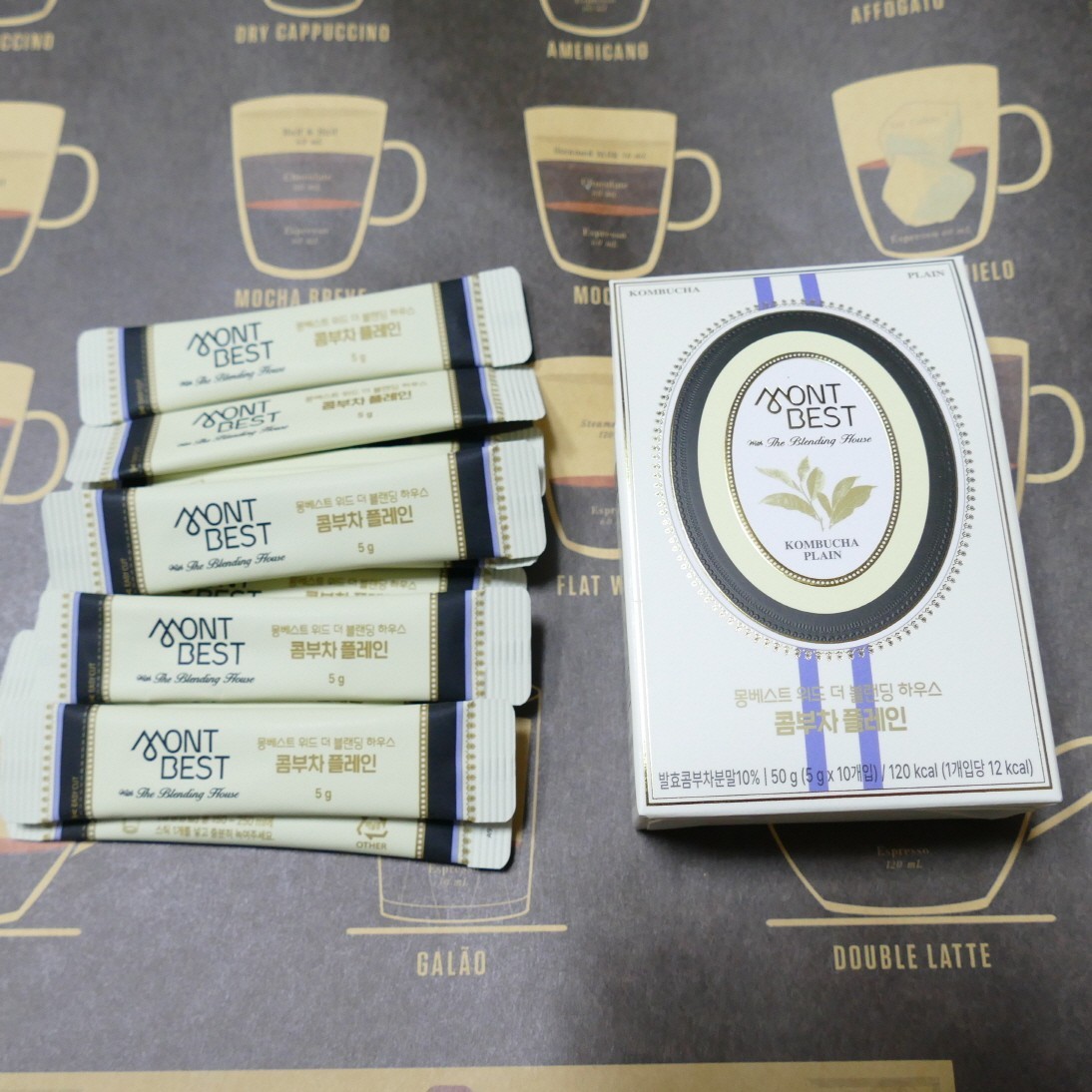 Montbest Kombu Tea, 4 Sour Flavors, Individually Packaged 40 pieces