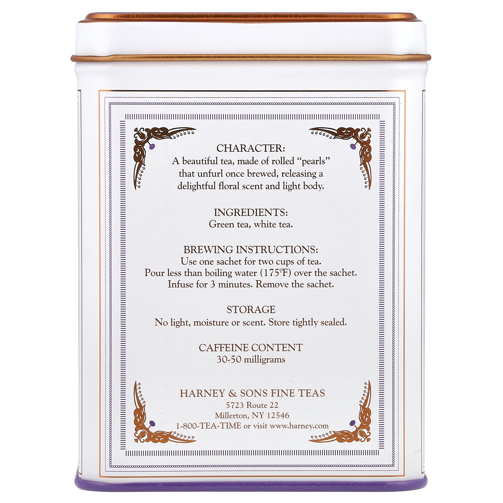 Harney Sons Dragon Pearl Jasmine 20 Tea Sachets 1 4 oz 40 g Kosher
