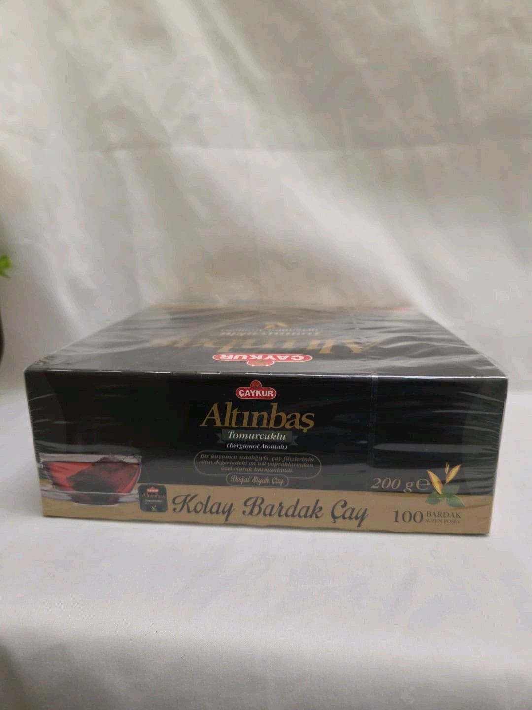 CAYKUR Altinbas Tomurcuklu , Kolay Bardak Cay 100 Teabags 200g/7.oz Exp:07/2026
