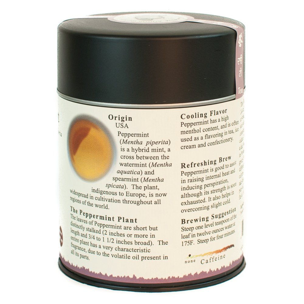 Peppermint Herbal Loose Leaf Tea – , 2oz Pack