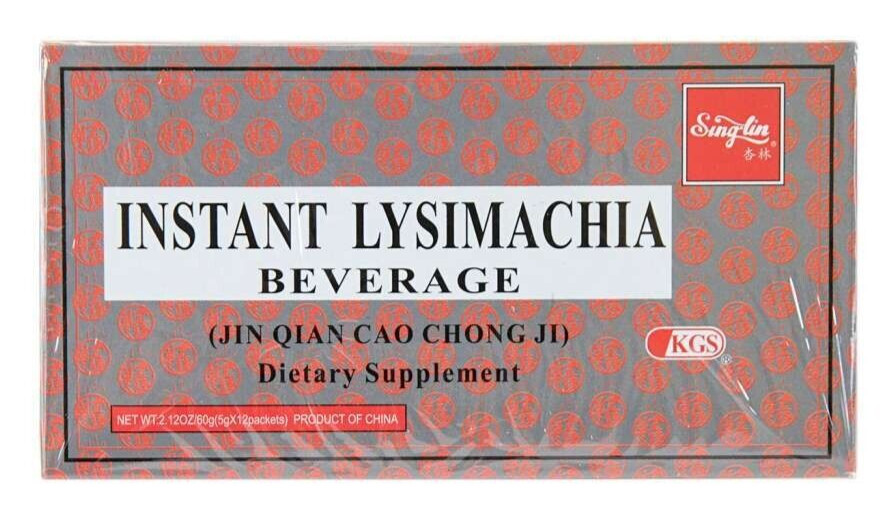 SINGLIN Instant Lysimachia Tea / Beverage (Jin Qian Cao Chong Ji) (3-Pack)