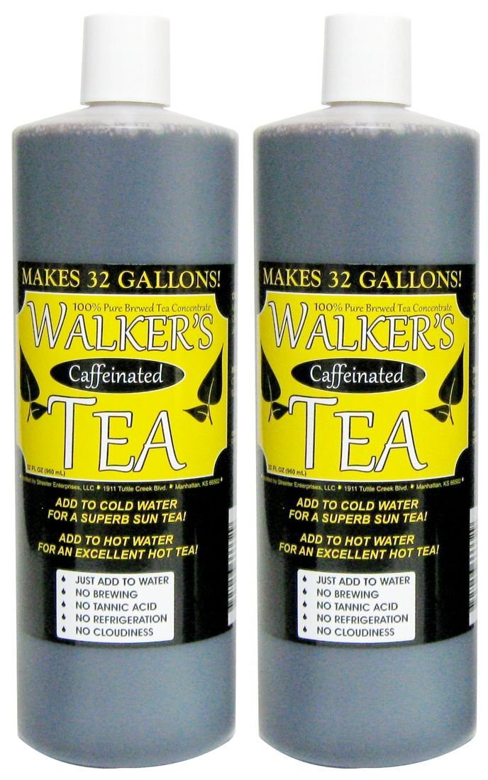 Tea Concentrate Unsweetened 32 Fl Oz Pack of 2 Makes 1 Gallon Easy Use