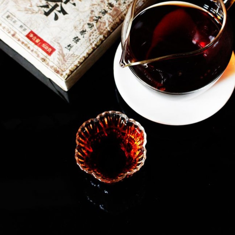 500g Ten Year Aged Tea 2013 Yunnan Pu’er Ripe Tea Brick