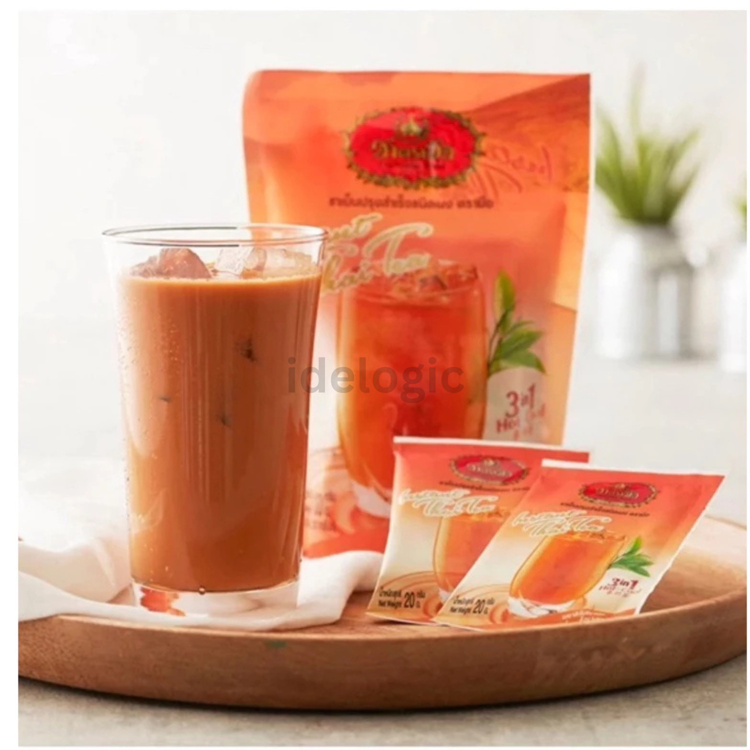 3 x 3in1 Cha Tra Mue Instant Milked Tea Powder Iced & Hot Wholesale Price 100g