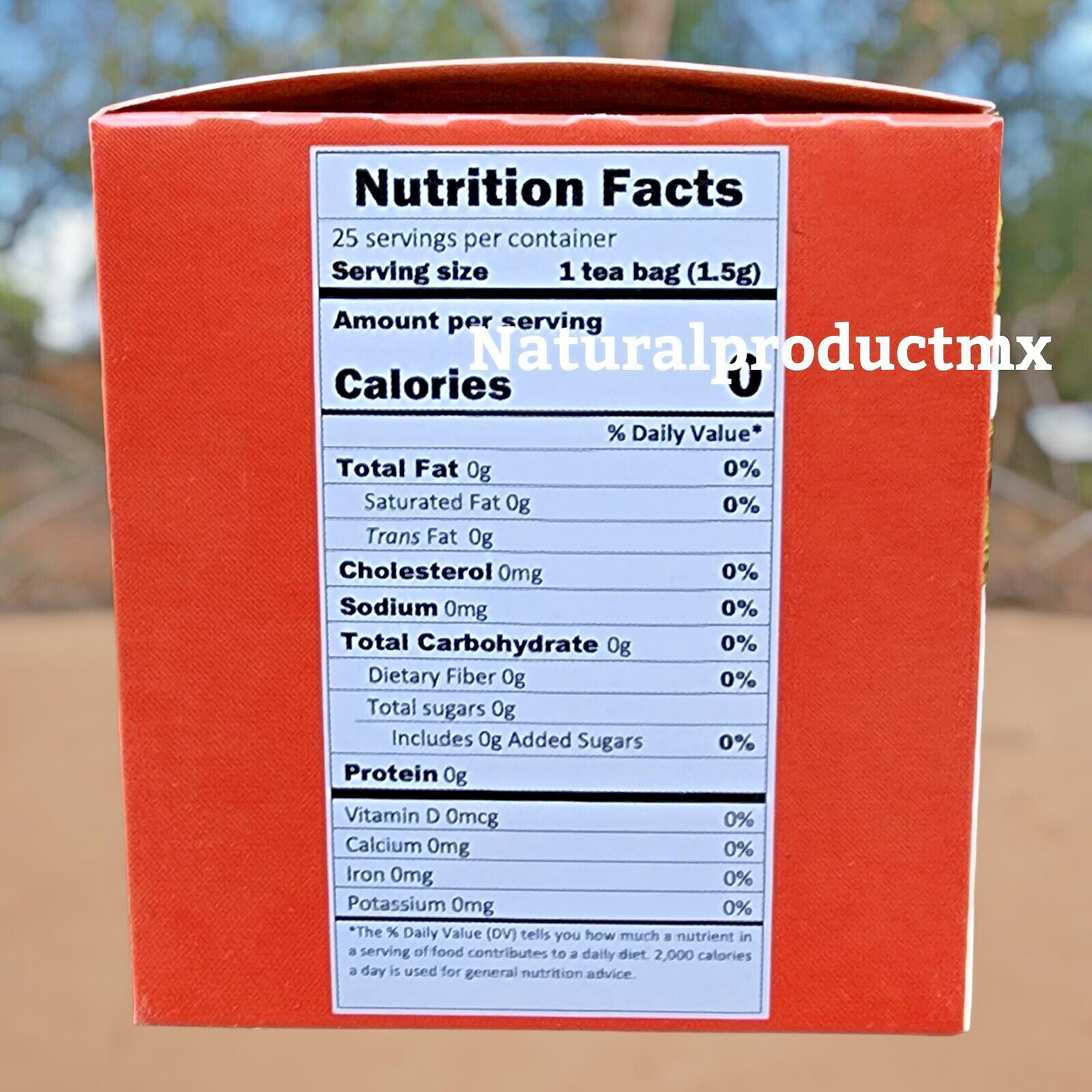 Ginger Herbal Tea ✅ (Te de Jengibre) 25 Tea Bags All Natural by Therbal