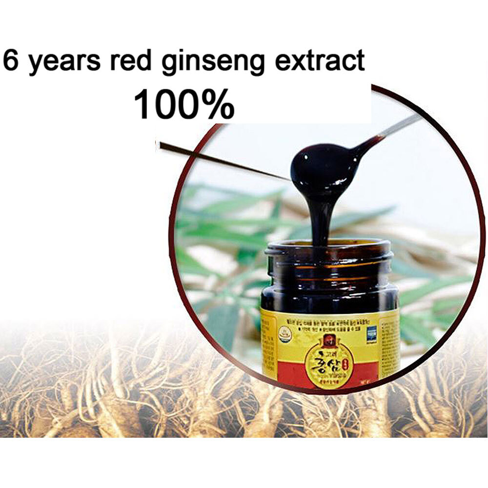 100% Pure Korean 6 Year’s Red Ginseng Extract VIP 100 / 100g x 1ea or 3ea