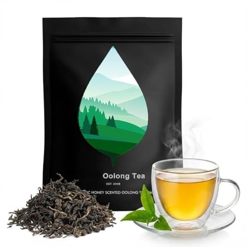 PiPi Tea Organic Oolong Bags – Whole Leaf, 20 (4g Each)