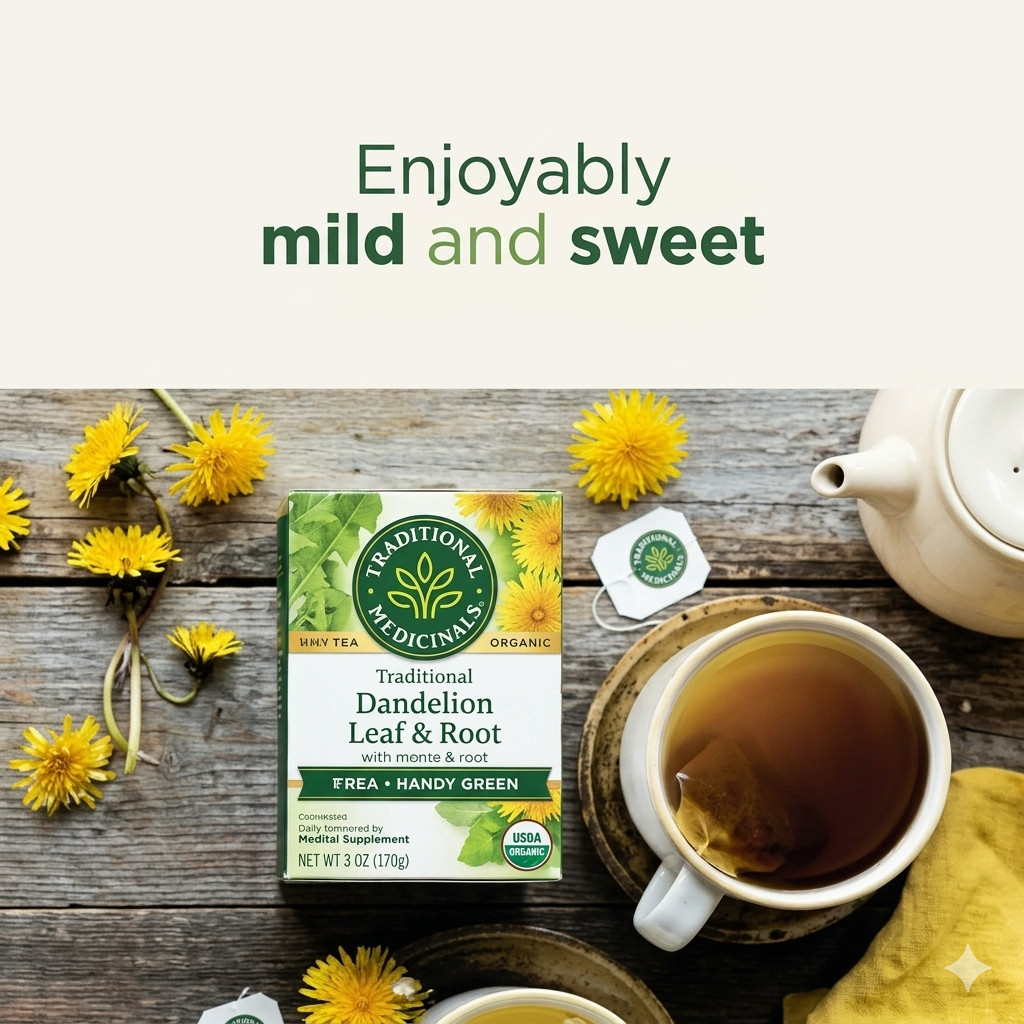 Dandelion Leaf & Root Tea 16 Bag