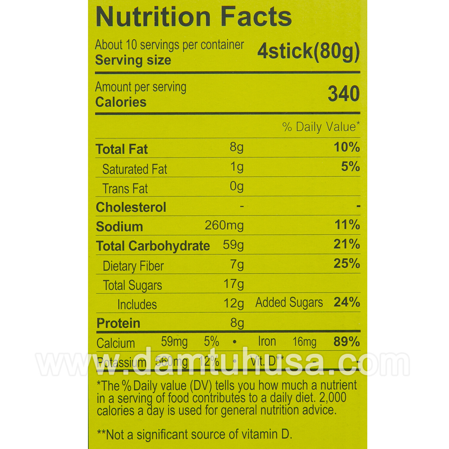 DAMTUH 15 Multi Grains Mix Powder 40Sticks x 2 Boxes, Caffeine Free, Korean Tea