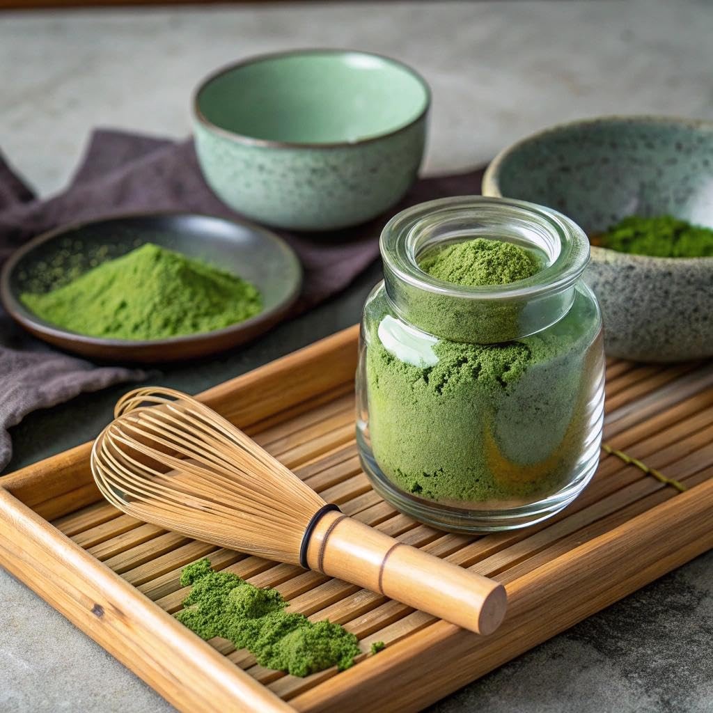 Organic Matcha Latte Mix – Bulk Value Size – Lightly Sweet Japanese Matcha Gr…