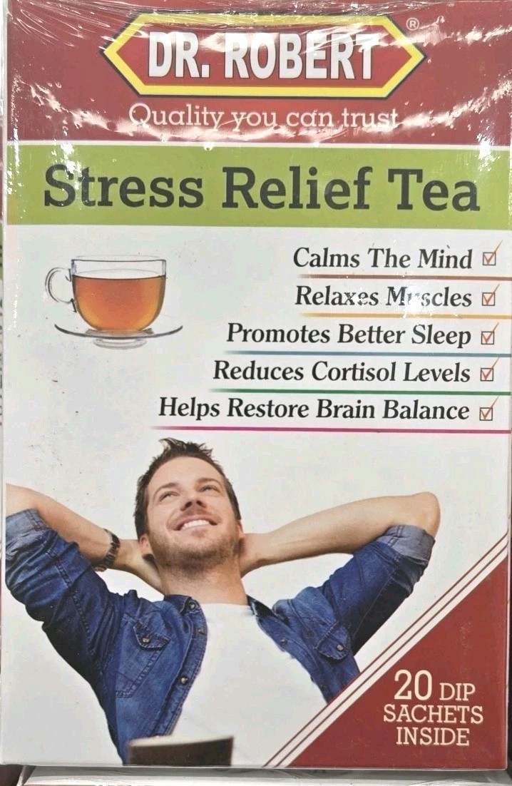 Dr Stress Relief Tea, 20 Dip Sachets.