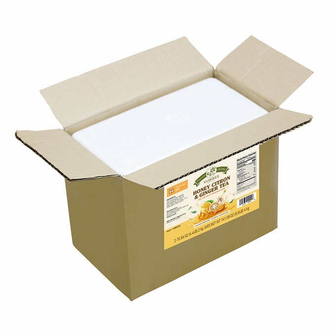 Vonbee Honey Citron & Ginger Tea 4.4 lb, 2-pack *FREE SHIPPING*