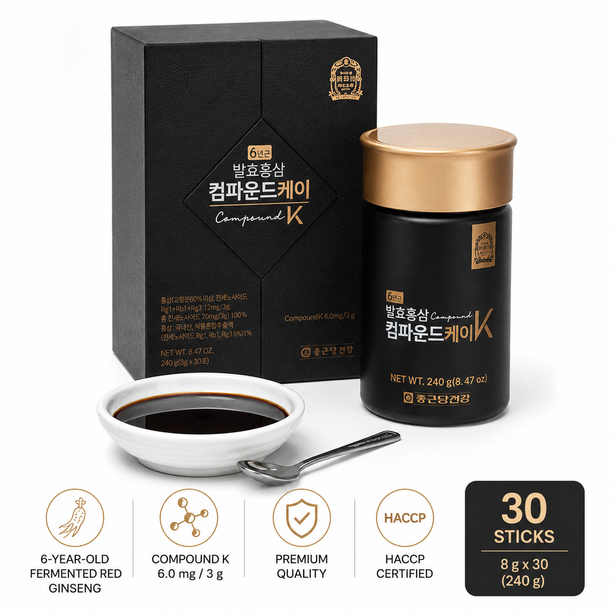 Pung-gi Ginseng Nonghyup Korean 6 Years Red Ginseng 240g