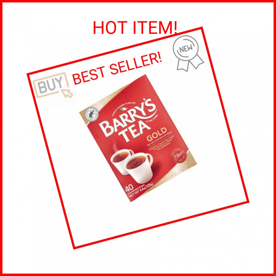 Barrys Tea Gold 40 Bags 125g (4.4oz)
