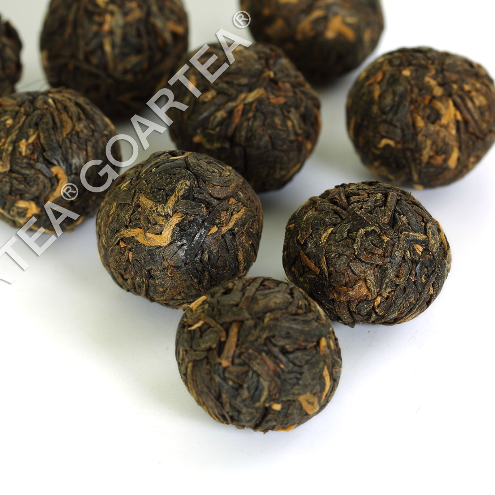 GOARTEA Supreme Yunnan Black Tea Dragon Pearl Fengqing Dian Hong Golden Buds