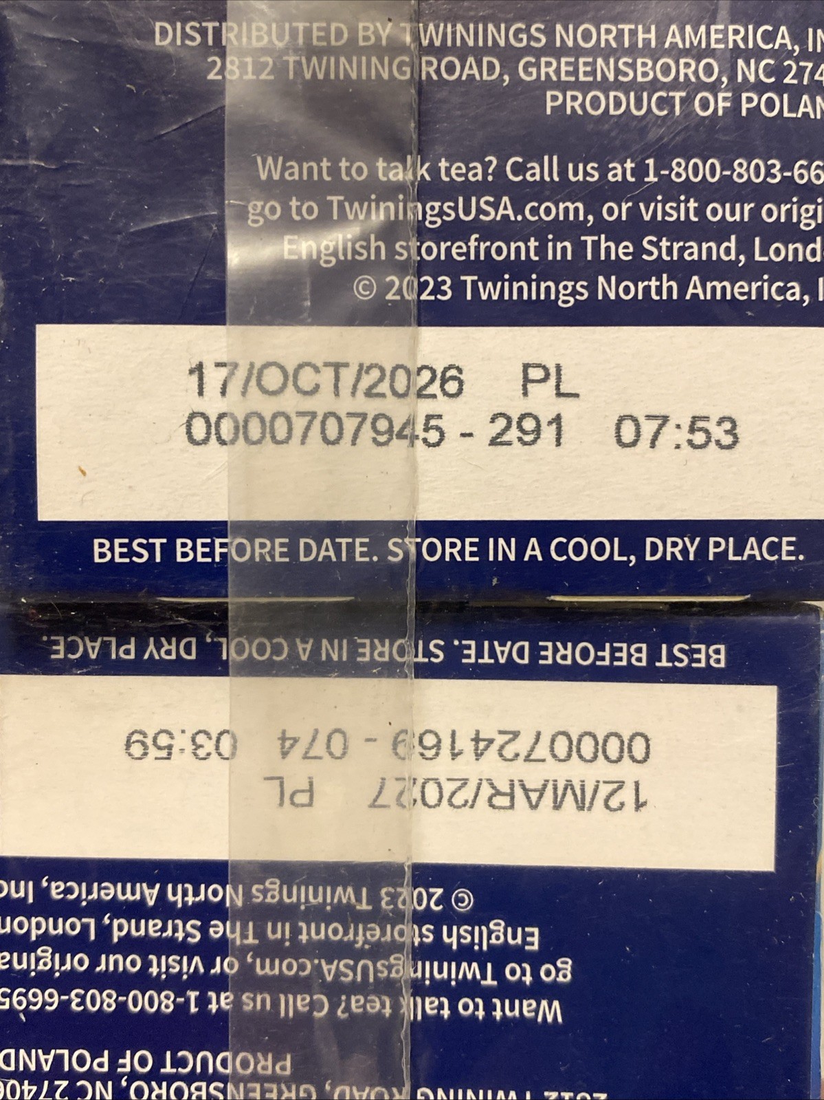 2 Pack – Twinings Nightly Calm Herbal Tea Bags – 20 Count Each