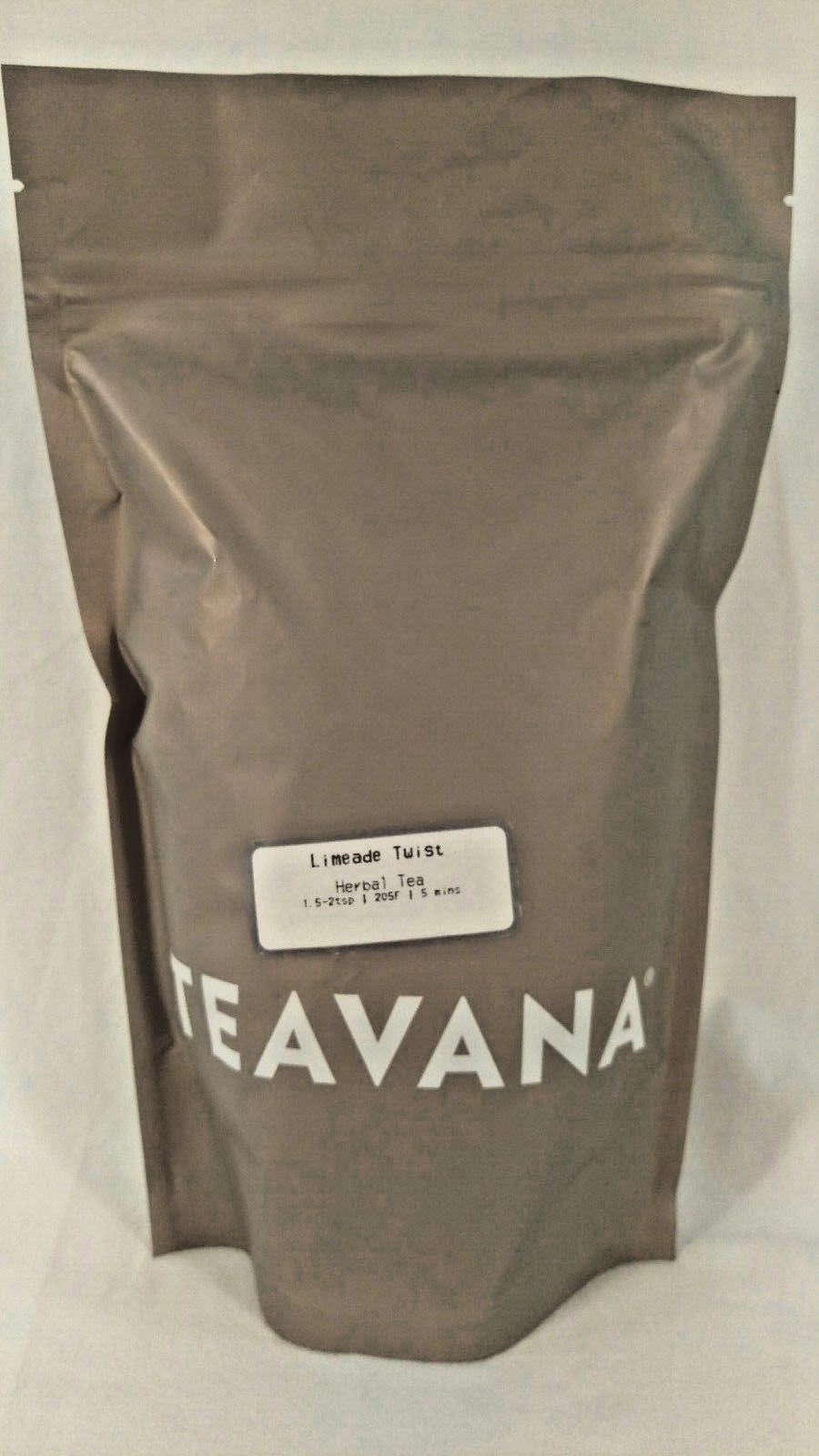 TEAVANA LIMEAID TWIST Loose Leaf Herbal Tea Fresh Pack Refreshment Cocktail