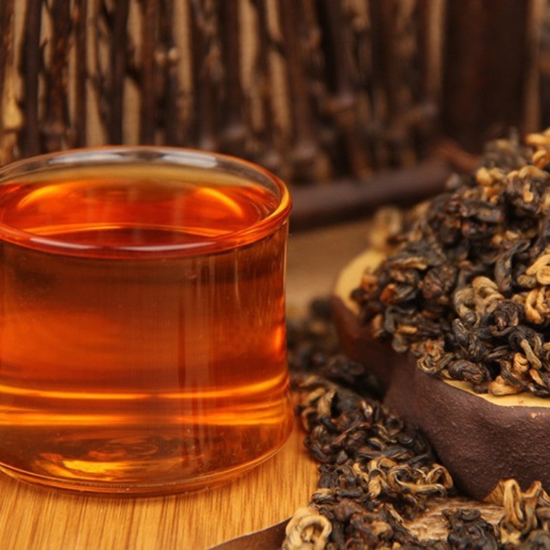 500g 2025 Yunnan Dian Hong Tea One Bud One Leaf Honey Yun Golden Snail Black Tea