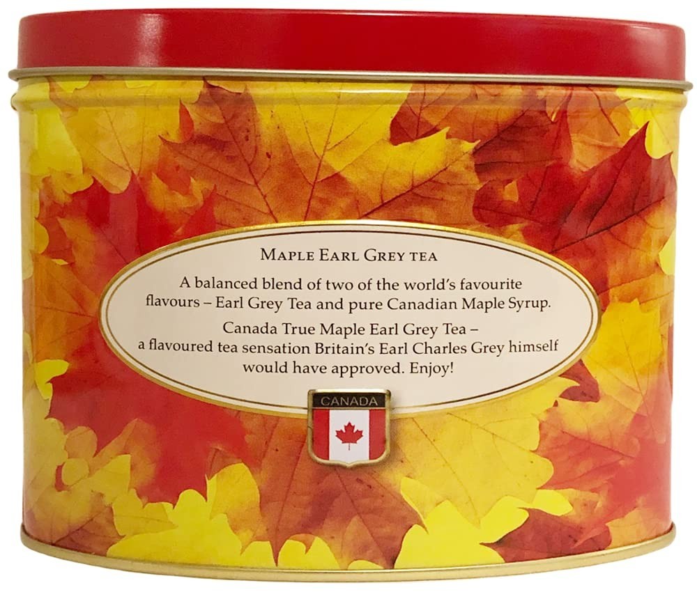 Canada True Maple Earl Grey Tea 25 Bags 50g Ceylon Black Tea – free shipping