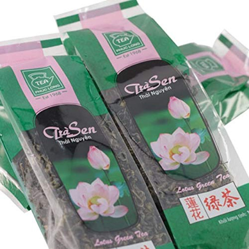 200Gram/ 2 Pack – Thai Nguyen Lotus Tea Phuc Long- Tra Sen Thai Nguyen