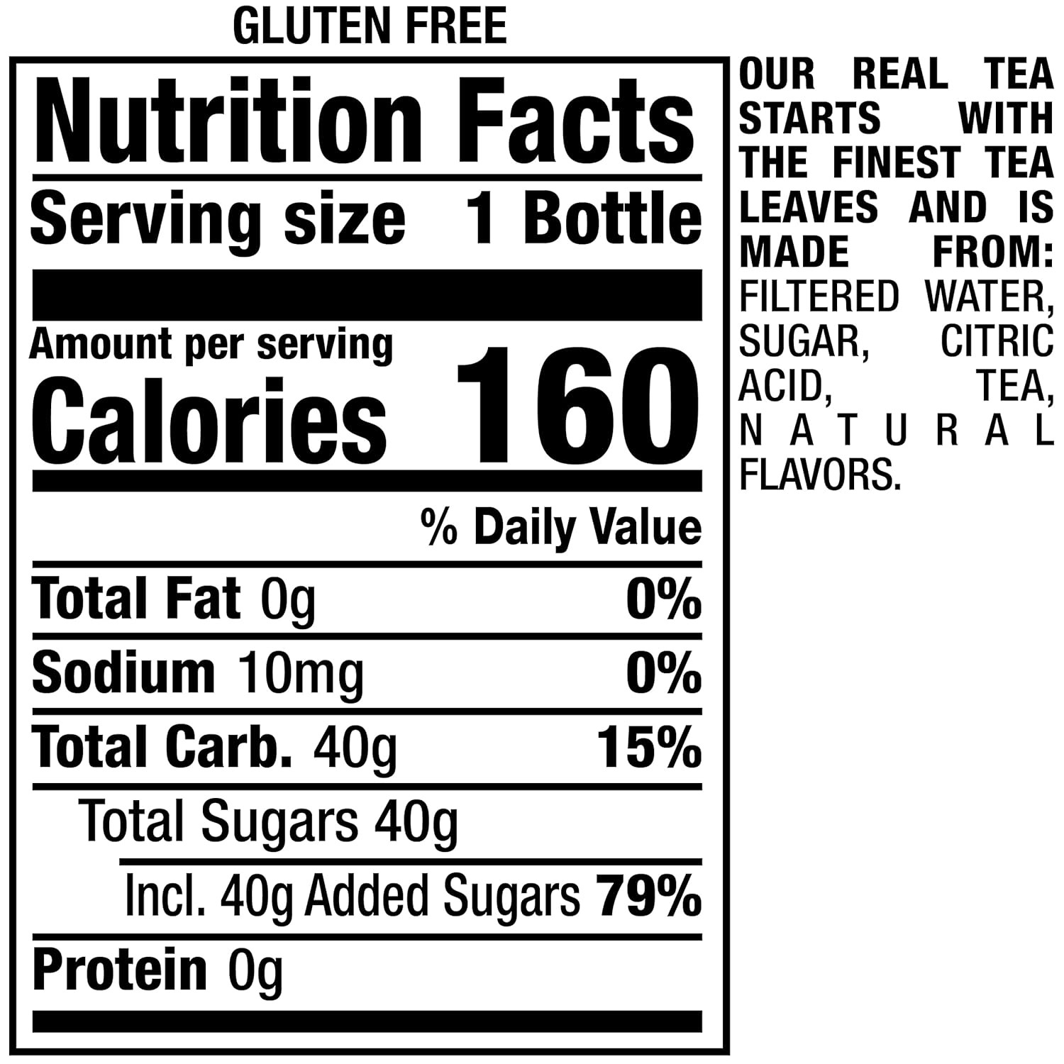 Snapple Peach Tea, 16 Fl Oz Recycled Plastic Bottle, Pack of 12
