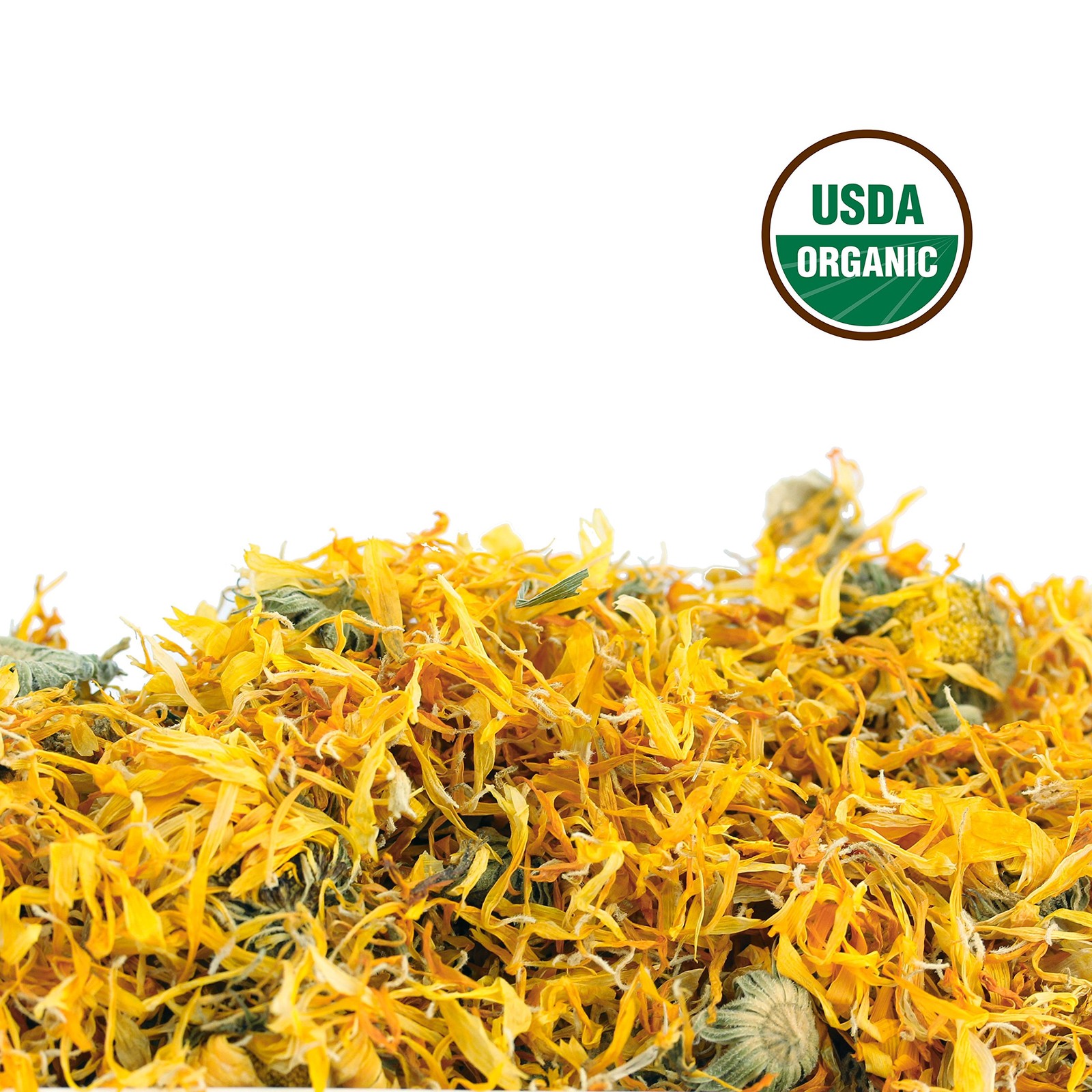 Calendula Tea 1LB (16Oz) 100% CERTIFIED Organic Whole Flower Herbal Tea (Cale…