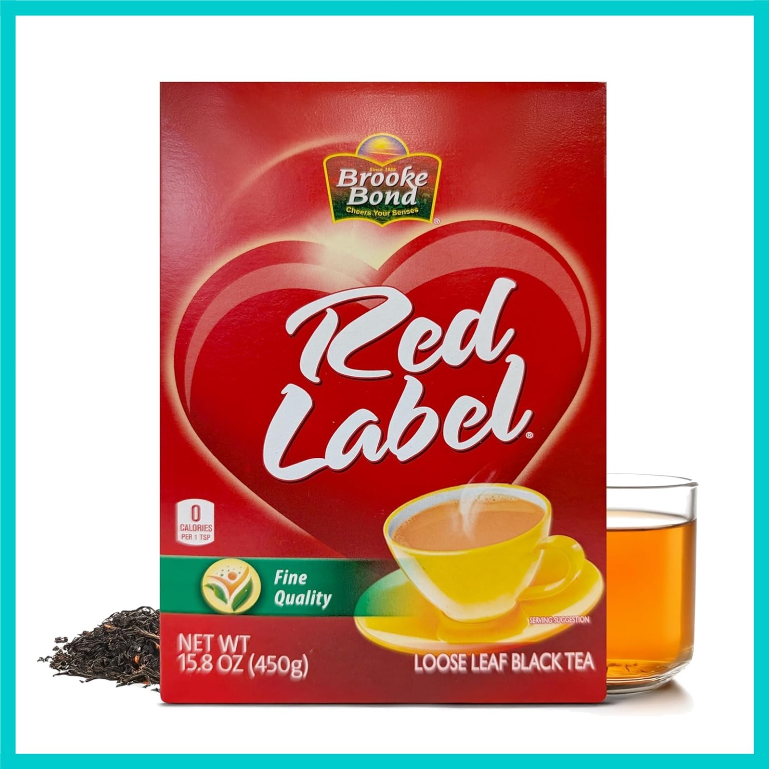 Unilever’s Red Label Black Tea – Loose Tea for Authentic Chai – 450g