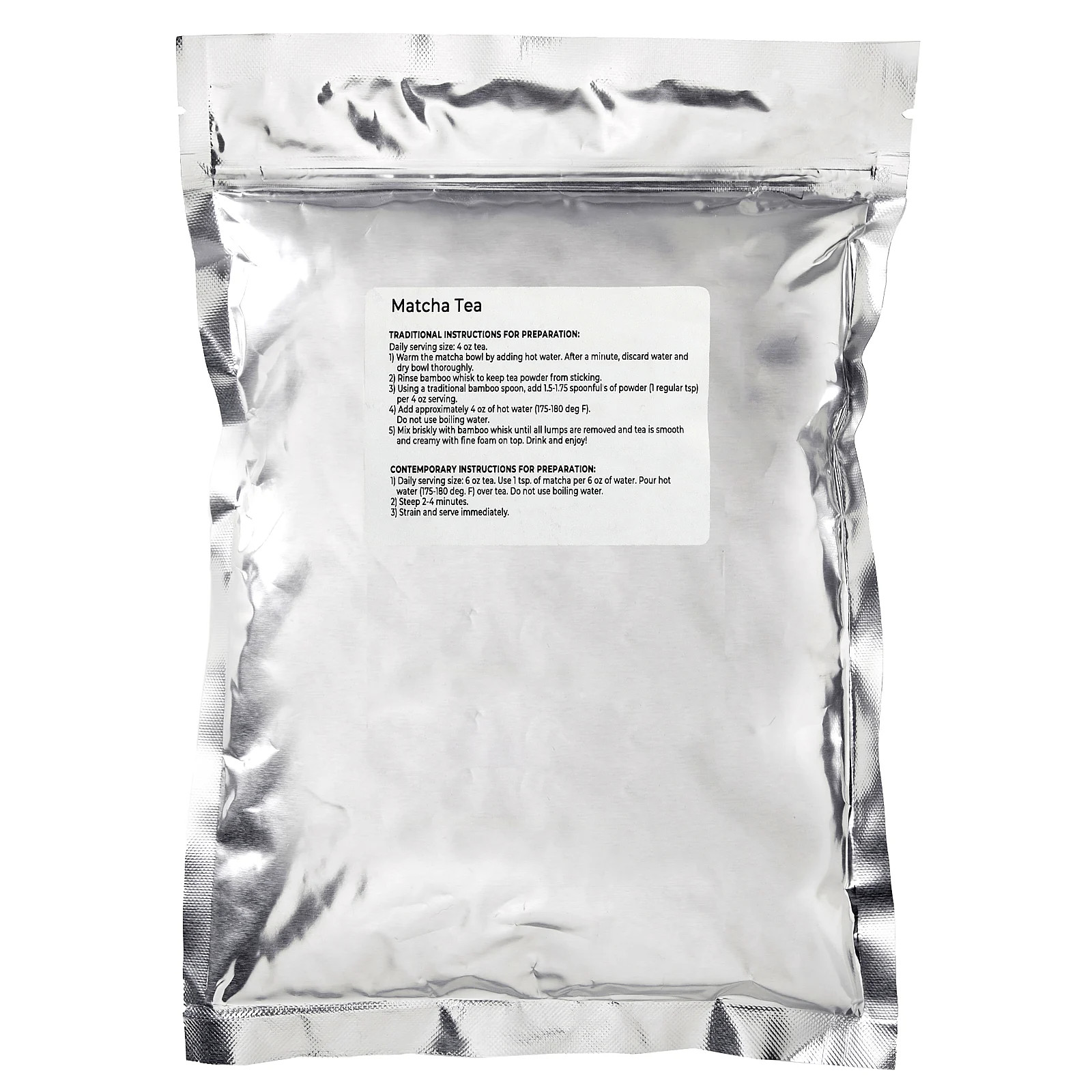 Organic Matcha Tea Powder, 1 lb (453.6 g)