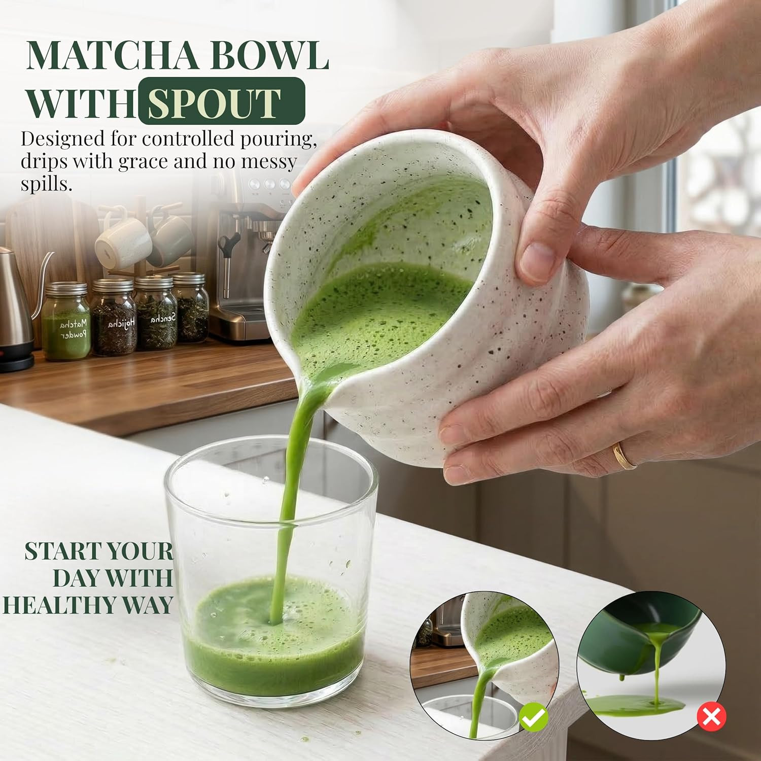® MATCHA WHISK SET PREMIUM 11Pcs – Professional Matcha Kit Set with Matcha Bowl,