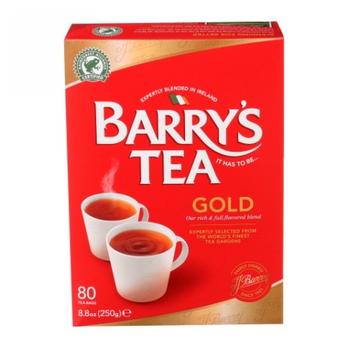 Gold Blend Tea 80 Count (Case of 6) by Barry’s