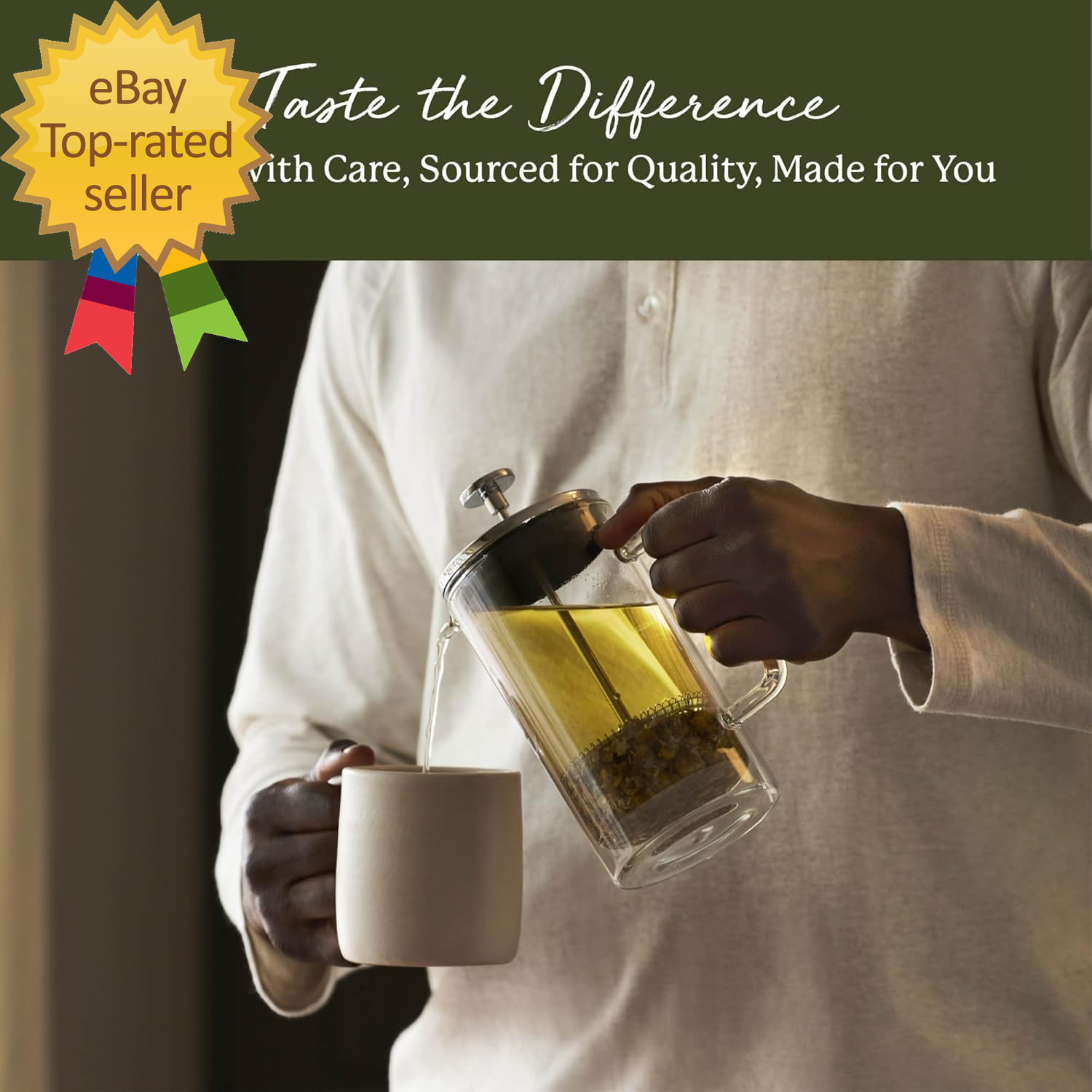 Essiac Tea Organic – Caffeine Free Herbal Blend, Loose Leaf Burdock Root, Slippe