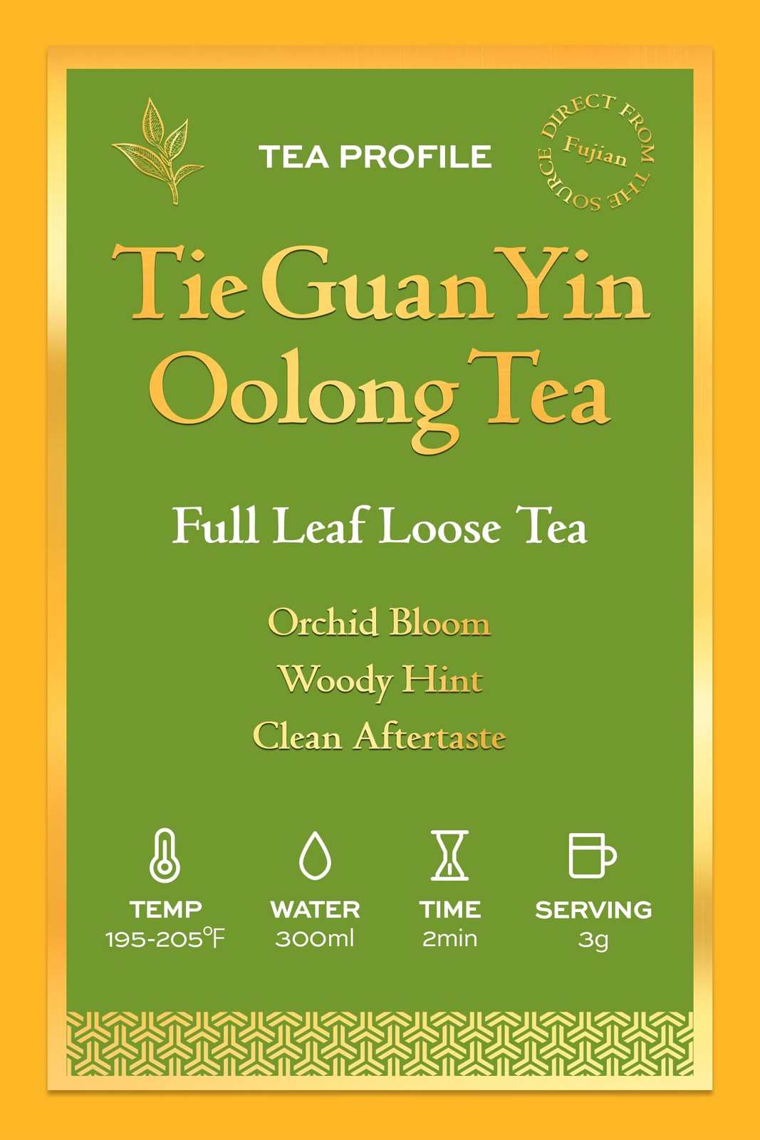 Tie Guan Yin Oolong Tea Loose Leaf, Medium Caffeinated, 16oz/456g, Premium Ch…