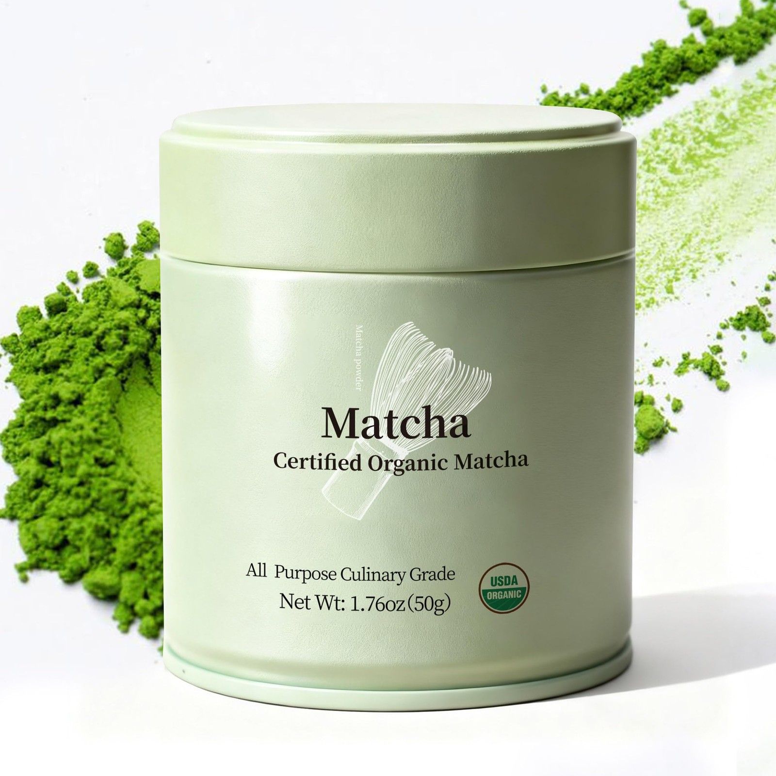 MatchAdmire Matcha Powder Premium First Harvest USDA 1.76 Ounce (Pack of 1)
