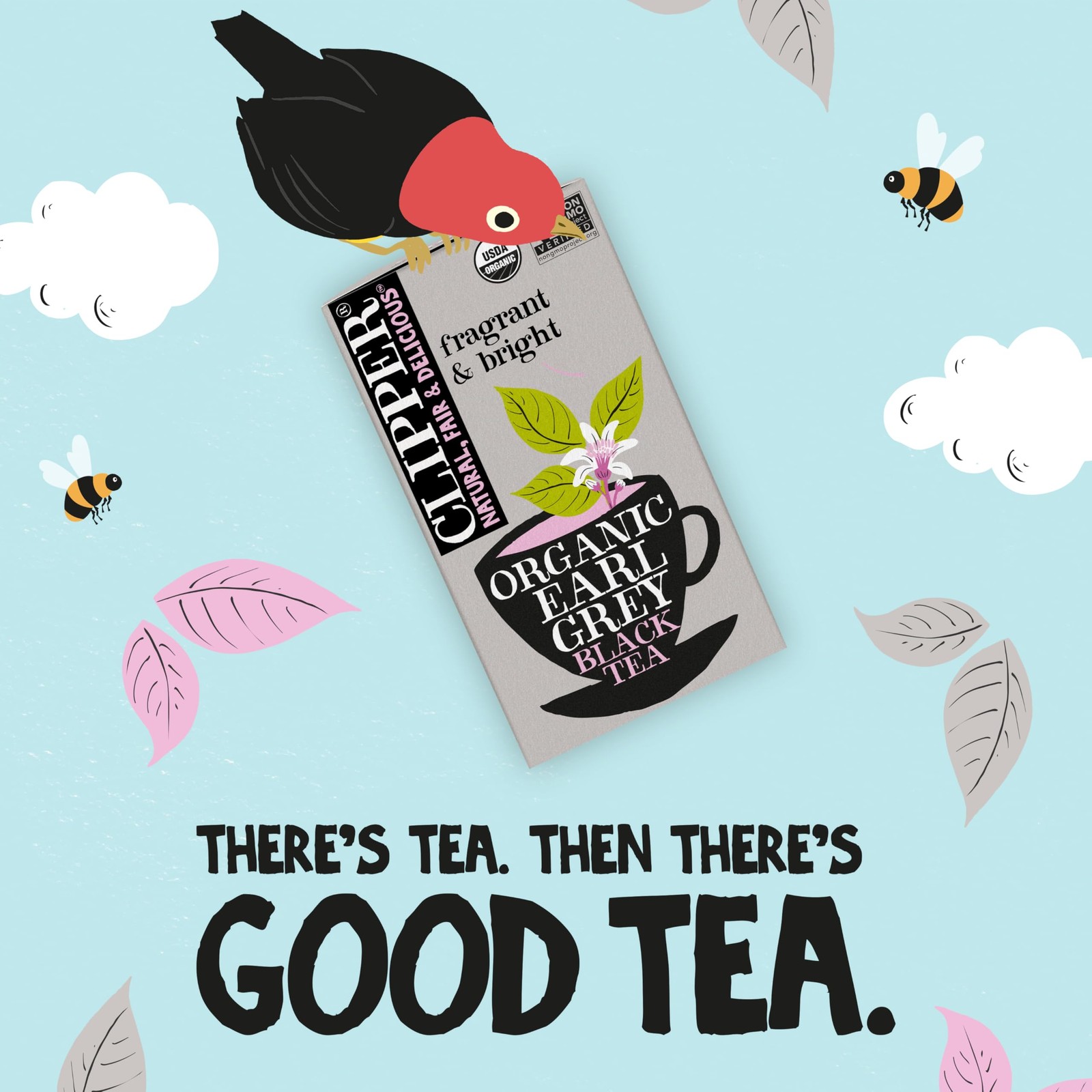 Organic Earl Grey – USDA Organic, Non-GMO, Fair Trade, Sustainable Caffeinate…