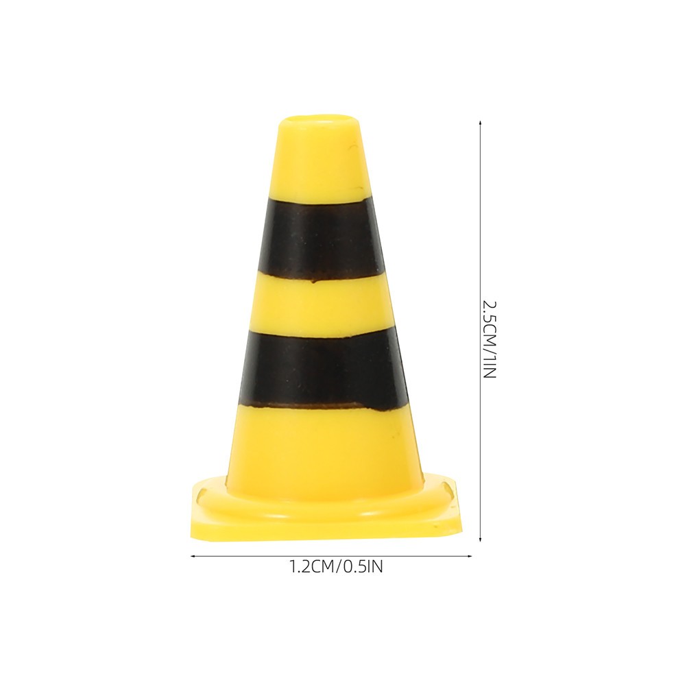 24Pcs Reusable Traffic Cone Toys for Kids Learning Motor Skills Assorted