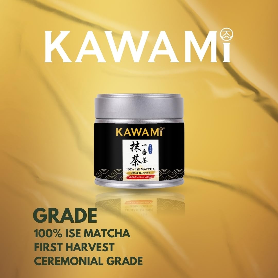 100% Japanese Ise Matcha First Harvest Ceremonial Grade – (30g/1.06oz)