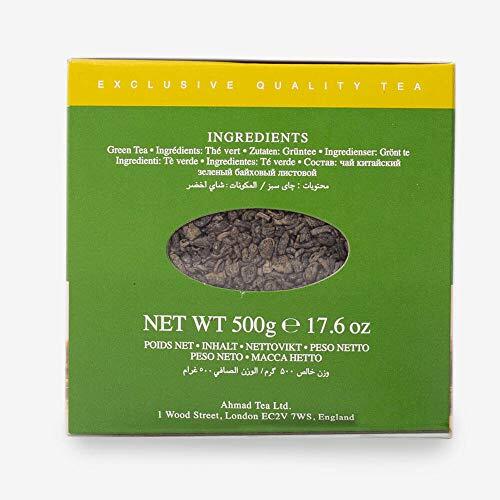 Ahmad Tea Gunpowder Green Tea 500g Premium Quality Loose Leaf Natural Caffeine