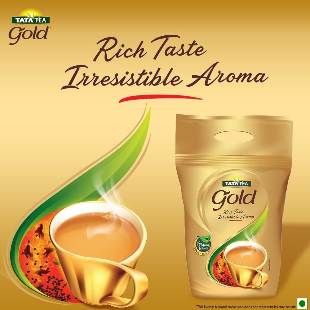 Tea Gold 35.27 Oz – Elegant Black Tea with Ginger & Lemon for Daily Enjoyment