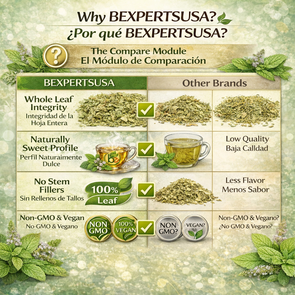 Spearmint Herbal Tea – 4 oz (113g) – Dried Mentha Spicata Leaves – Caffeine-Free