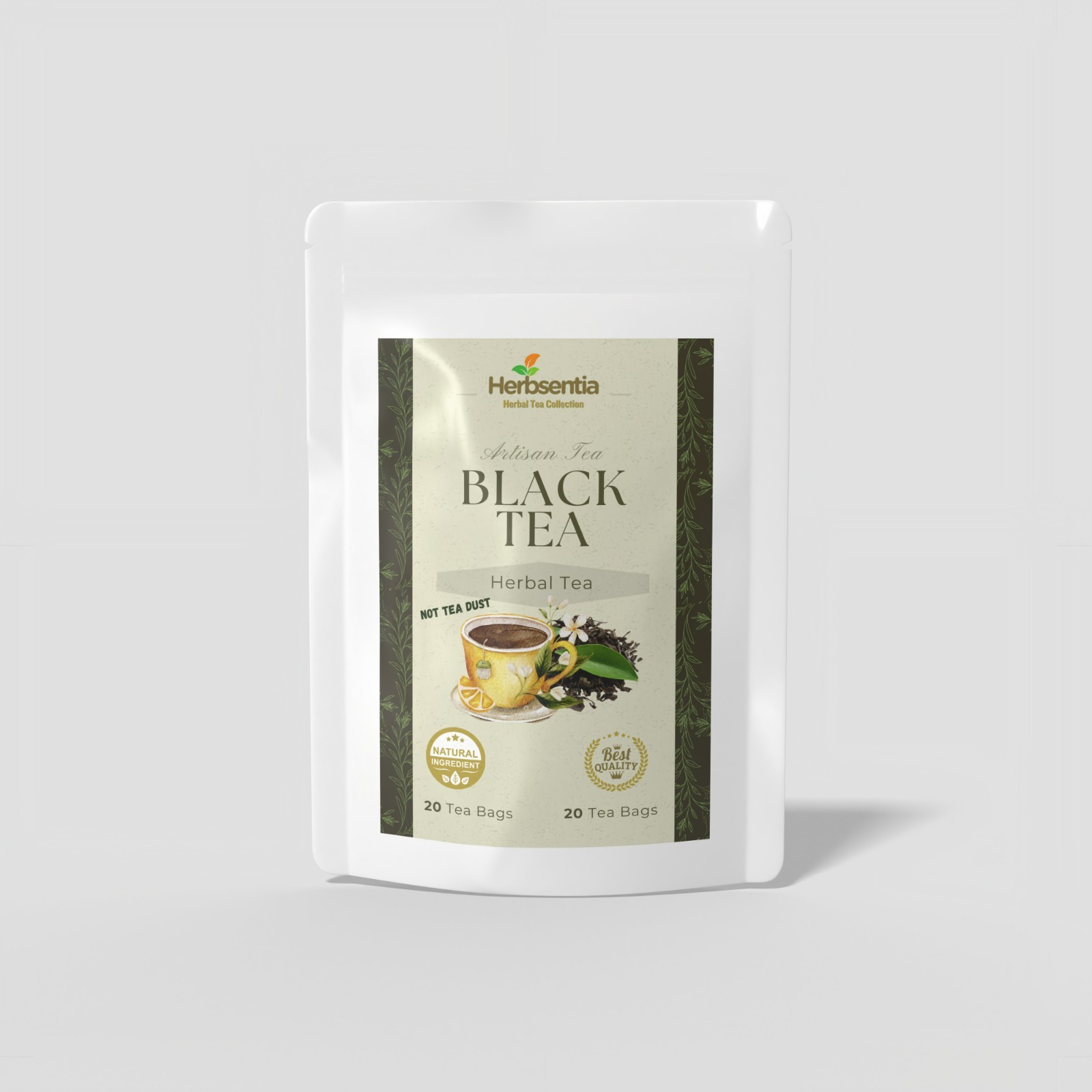 Black Tea | 20 Tea Bags | Classic Full Bodied Tea