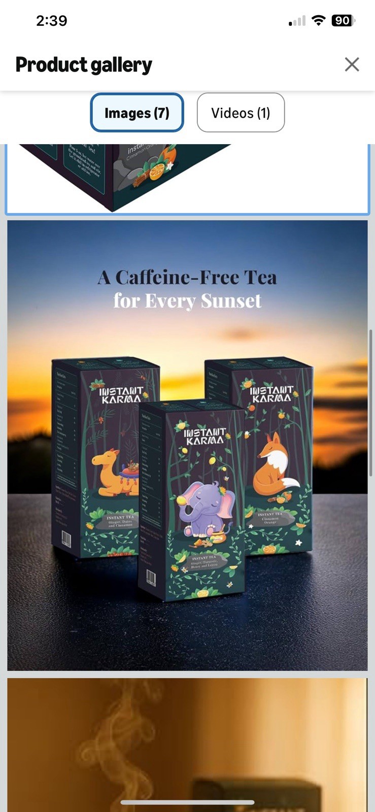 Instant Karma | Cinnamon Orange Instant Tea | All Natural, Caffeine-Free, 20
