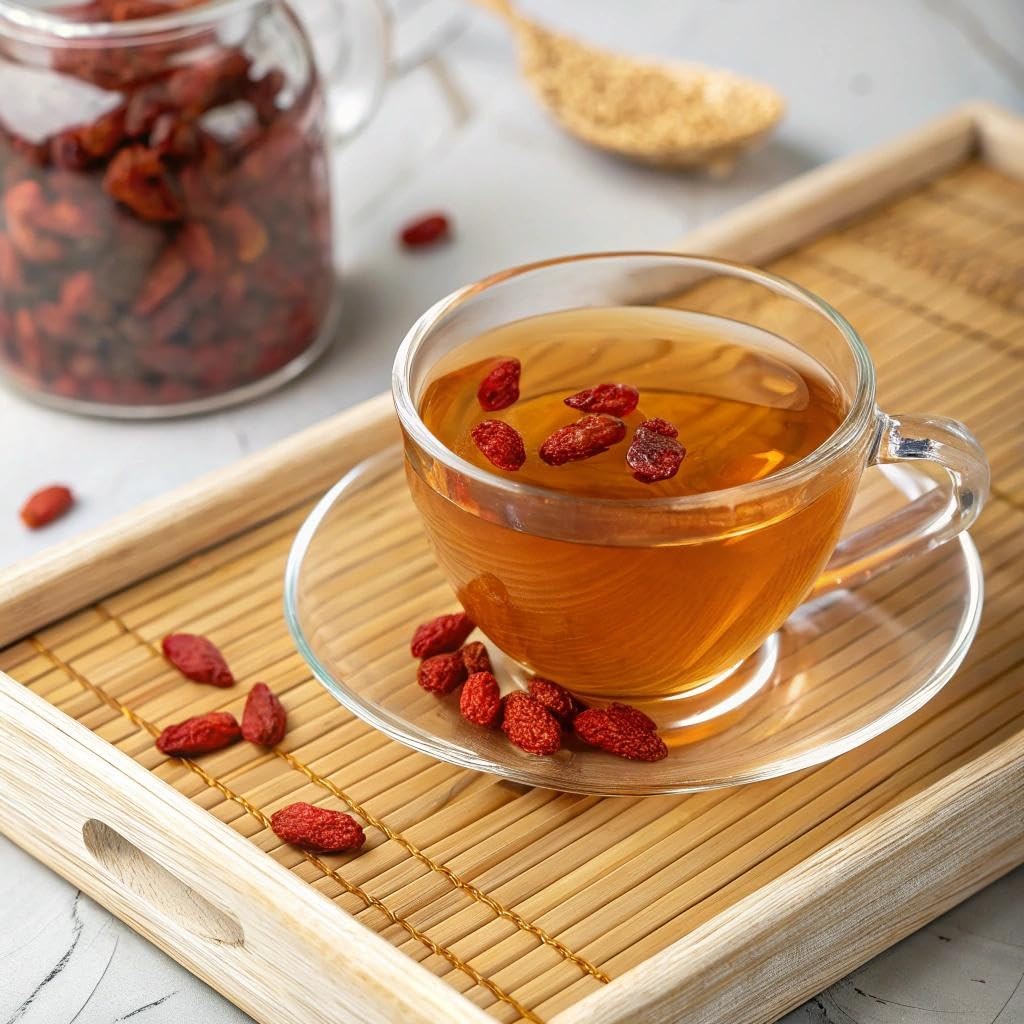 Dandelion Goji Berry Tea for Kidney Liver Health | 15 Herbal Bags