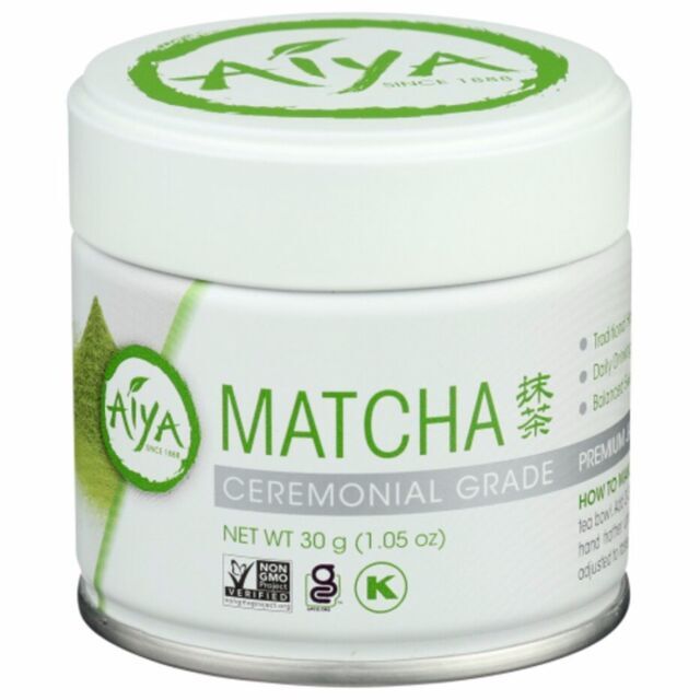 Aiya Authentic Ceremonial Grade Premium Japanese Matcha Green Tea Powder 30g