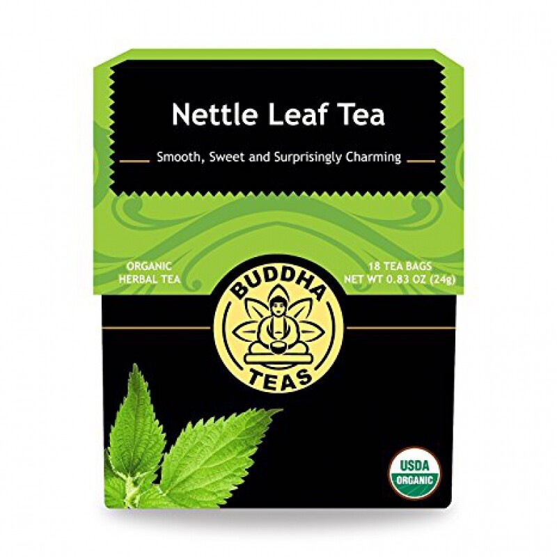 Organic Nettle Leaf Tea Kosher, Caffeine-Free, GMO-Free, 18 Tea Bags
