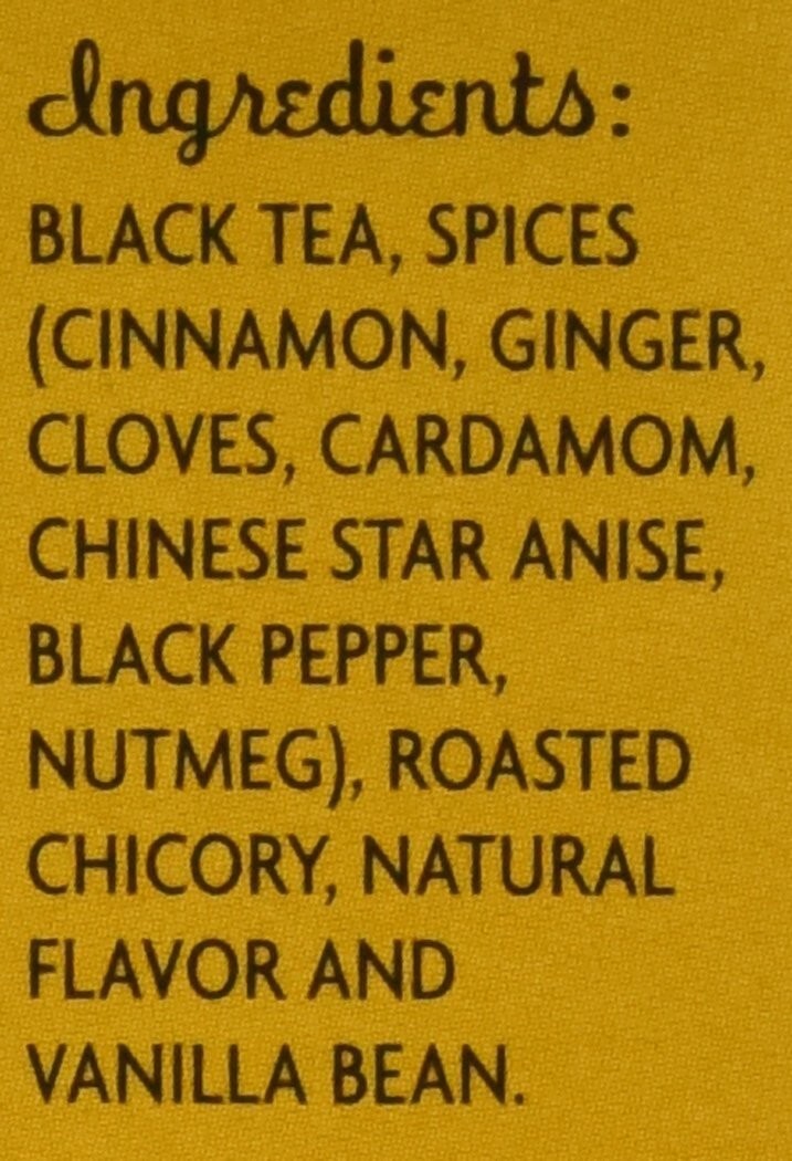 Trader Joe’s SPICED CHAI 20-Tea Bags Assam Black Tea & Exotic Spices *BB 7/2026*